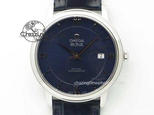 0117 Comfortable Planet Ocean 43.5mm America’s Cup VSF Best Edition White Dial On Blue Gummy Strap A 7900